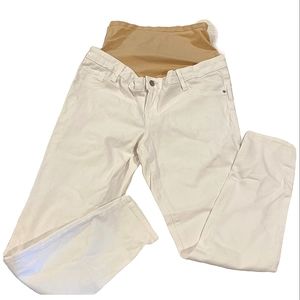 Old Navy Maternity Super Skinny Jeans White Size 12